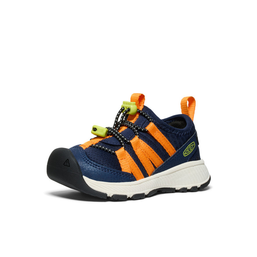 Keen Toddlers' Motozoa Sneaker | Naval Academy/Bright Marigold