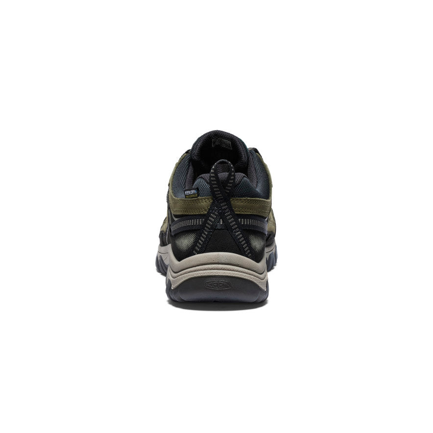 Keen Men's Targhee IV Waterproof Hiking Shoe | Dark Olive/Gold Flame