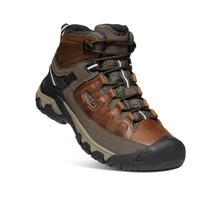 Keen Men's Targhee III Waterproof Mid | Chestnut/Mulch
