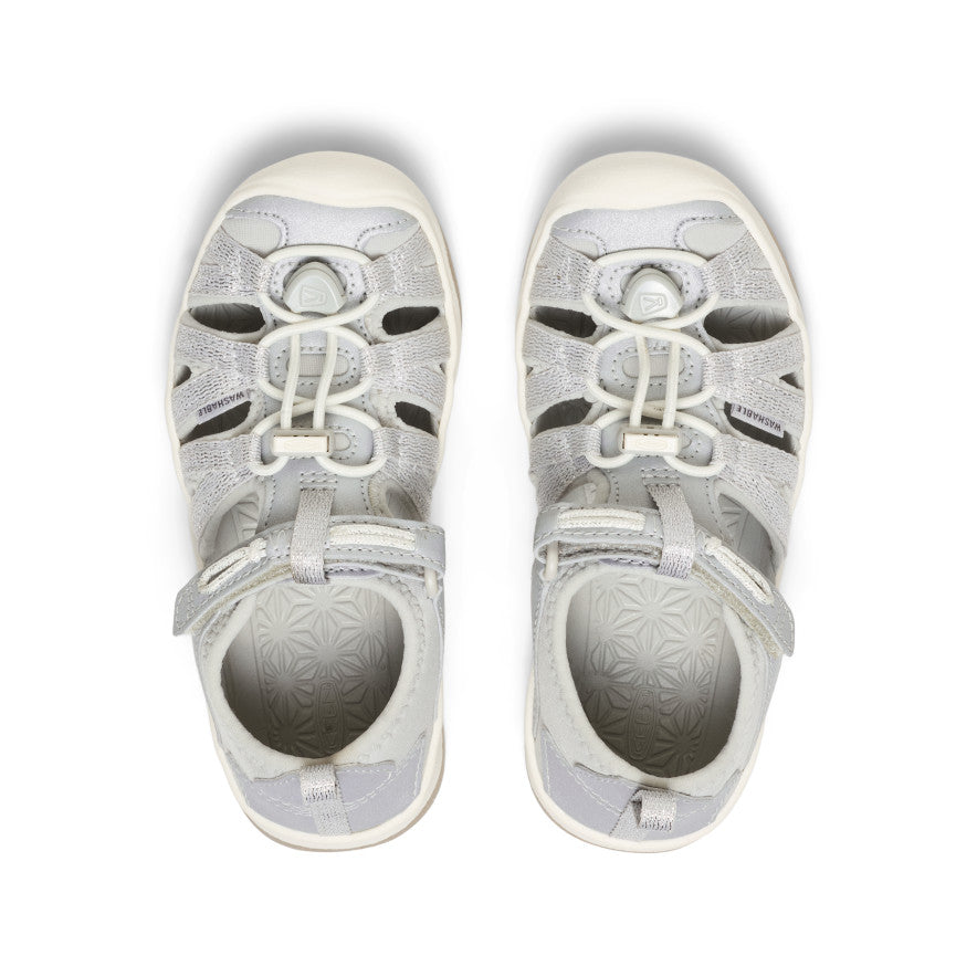 Keen Little Kids' Moxie Sandal | Silver