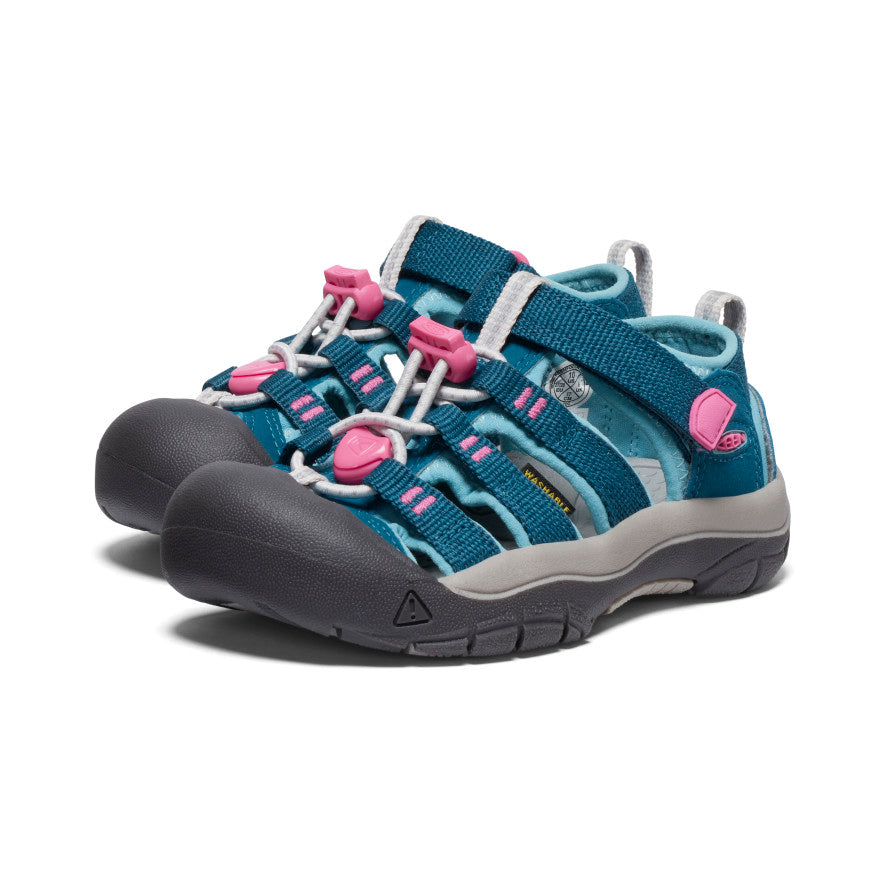 Keen Little Kids' Newport H2 | Legion Blue/Hot Pink