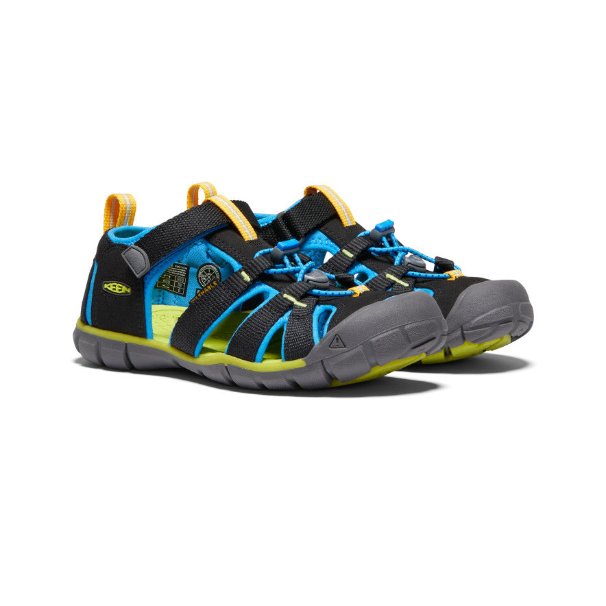 Keen Big Kids' Seacamp II CNX | Black/Brilliant Blue