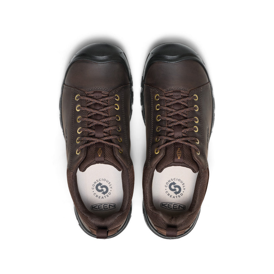 Keen Men's Targhee IV Wide Oxford | Java/Black