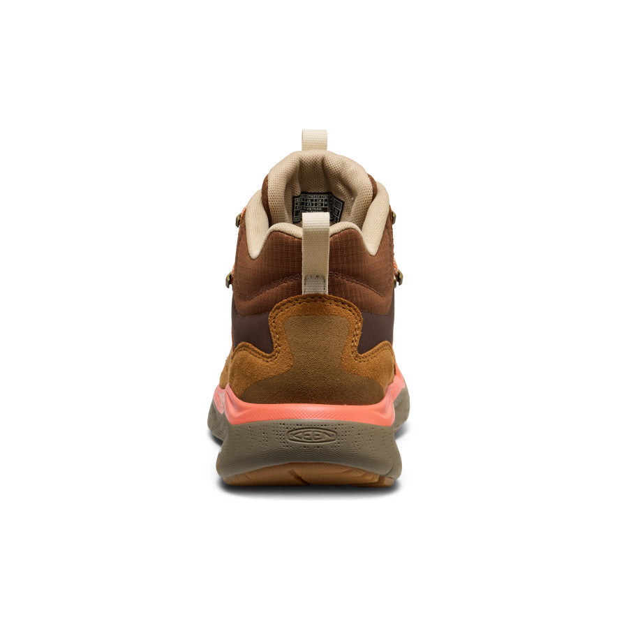 Keen Women's Leiki Waterproof Leather Hiking Boot | Chipmunk/Bison