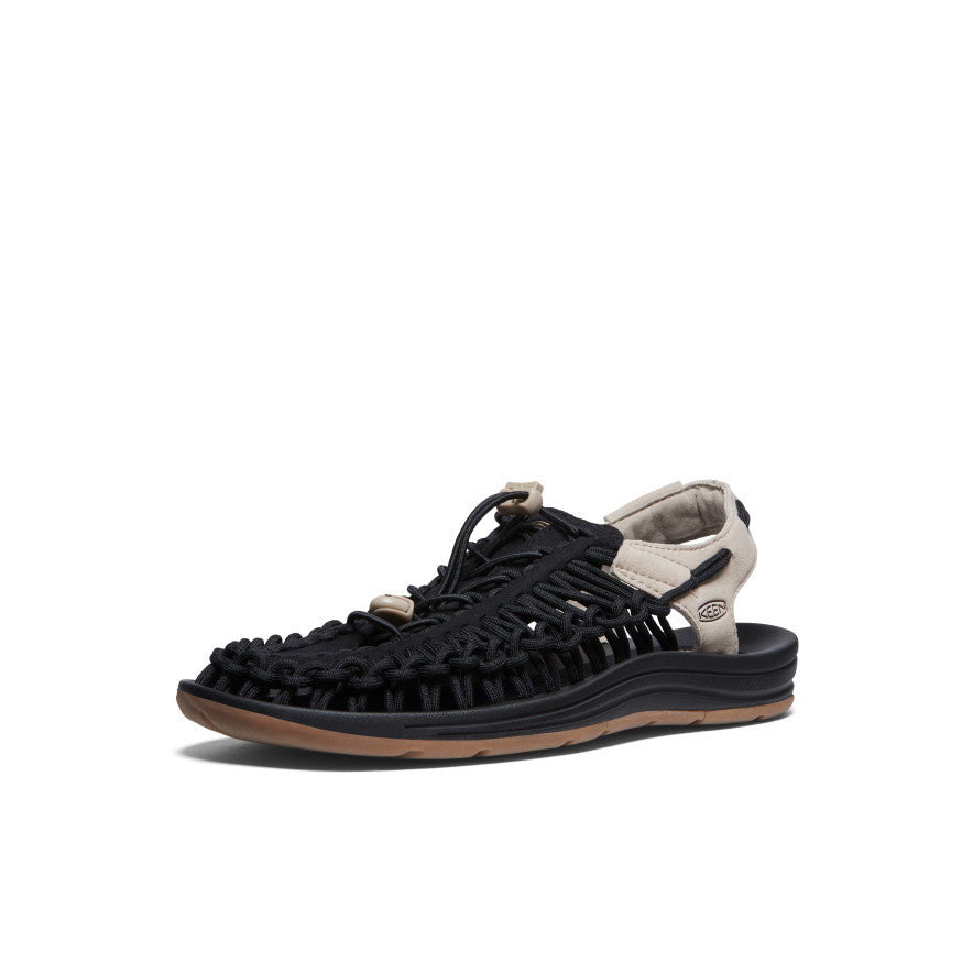 Keen Men's UNEEK Sneaker | Black/Plaza Taupe