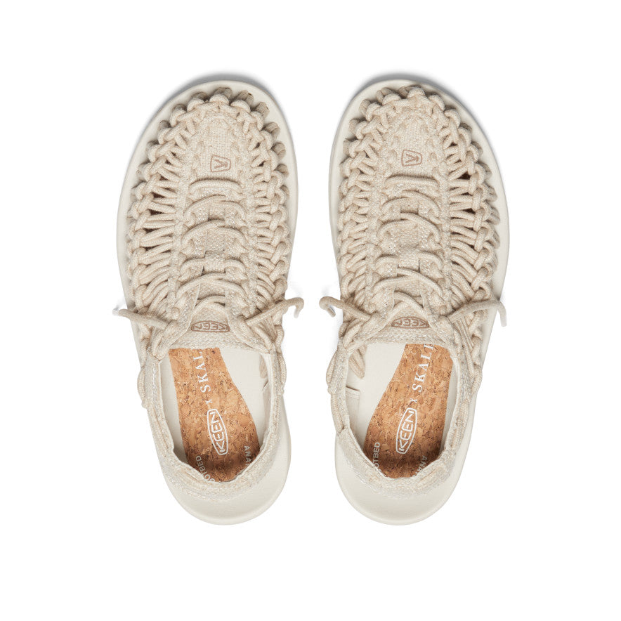 Keen Women's UNEEK Canvas X Skall Studio | Natural/Birch
