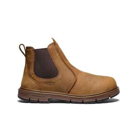 Keen Men's San Jose Chelsea 90° Heel Boot (Soft Toe) | Belgian/Gum