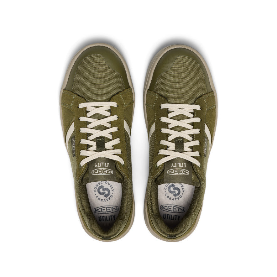 Keen Men's Kenton Work Shoe (Soft Toe) | Winter Moss/Birch