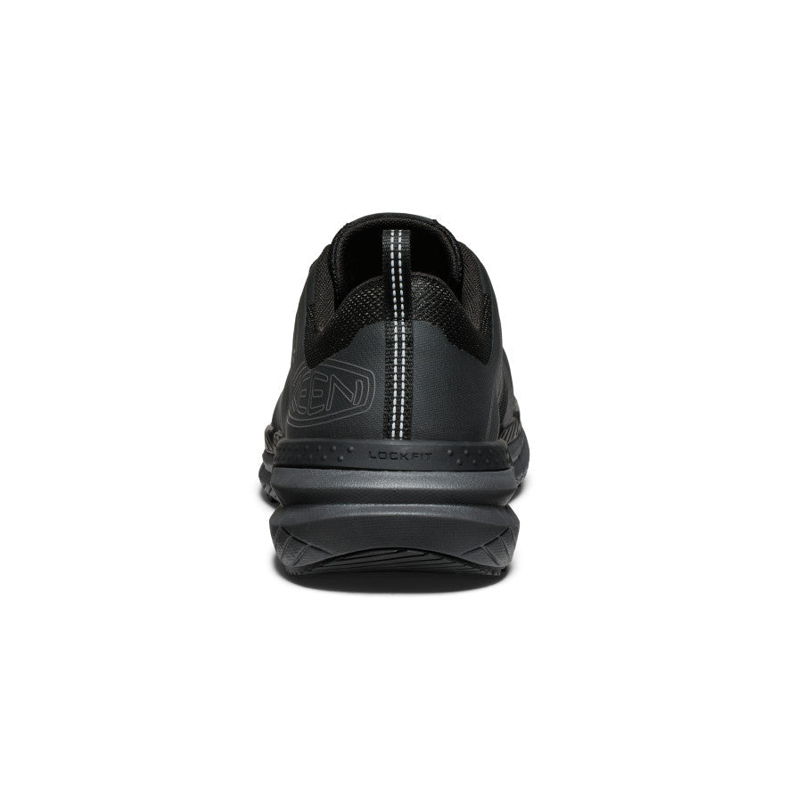 Keen Men's Speedworks Work Sneaker (Carbon Toe) | Black/Steel Grey