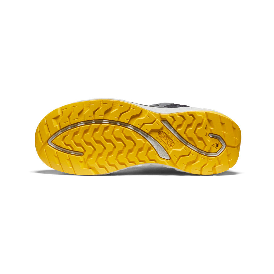  Men's Arvada Mid Work Sneaker (Carbon Toe) | Black/Keen Yellow