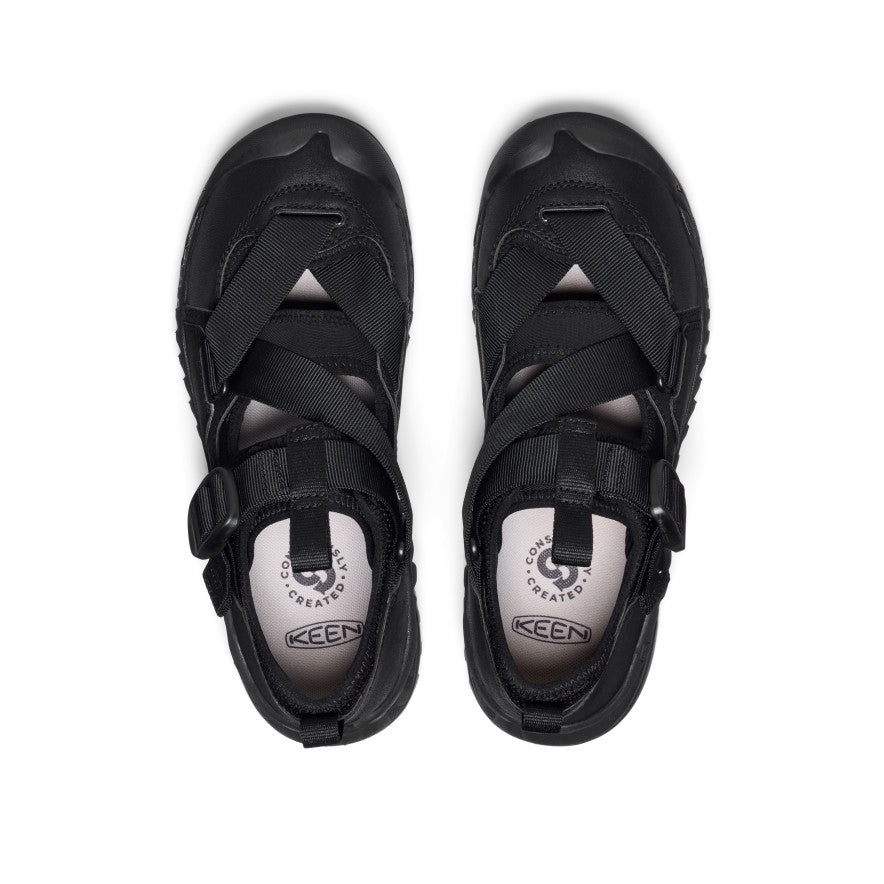 Keen All Gender Hoodzerra Sandal | Black/Black