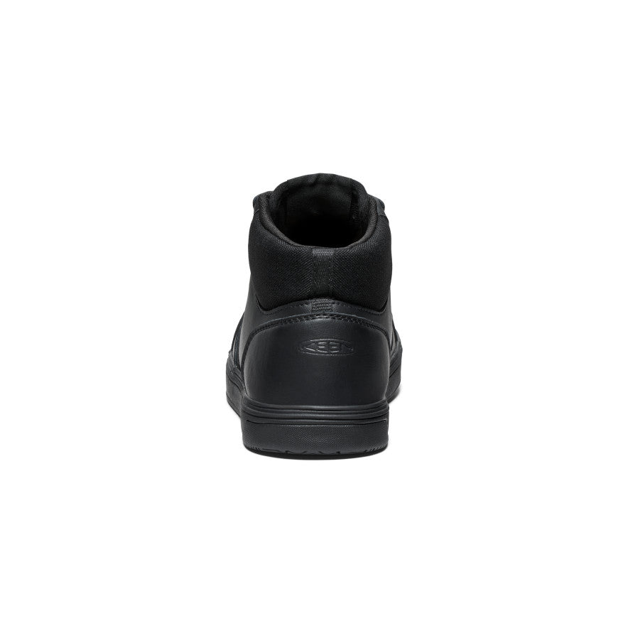 Keen Men's PTC Kenton Mid Work Shoe (Soft Toe) | Black/Black