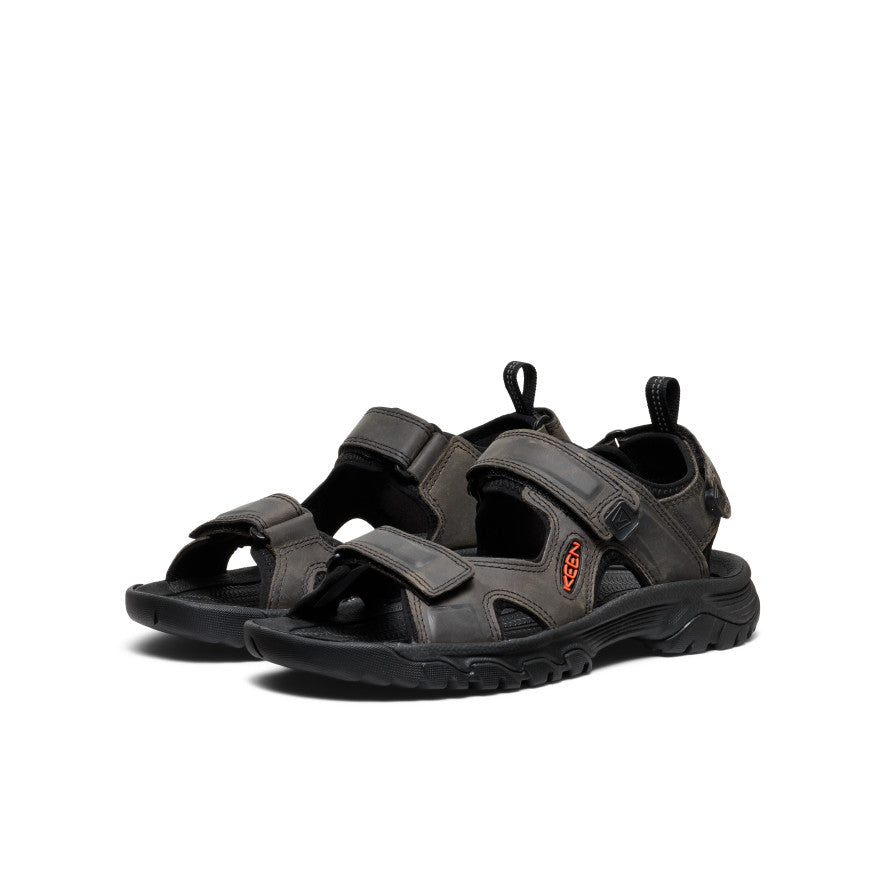 Keen Men's Targhee III Open Toe Sandal | Grey/Black