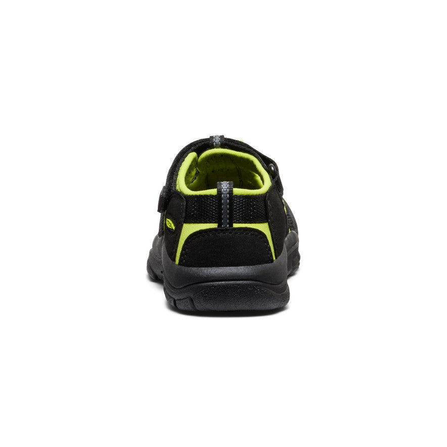 Keen Little Kids' Newport H2 | Black/Lime Green