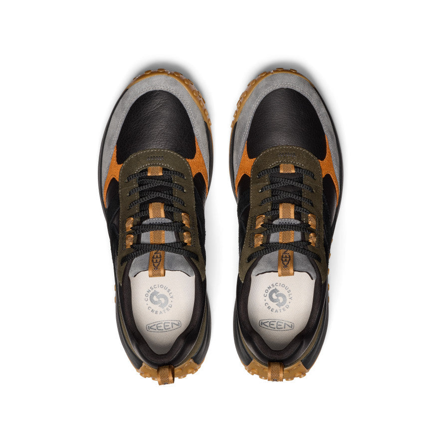  Men's KS86 Leather Sneaker | Forest Night/Keen Maple