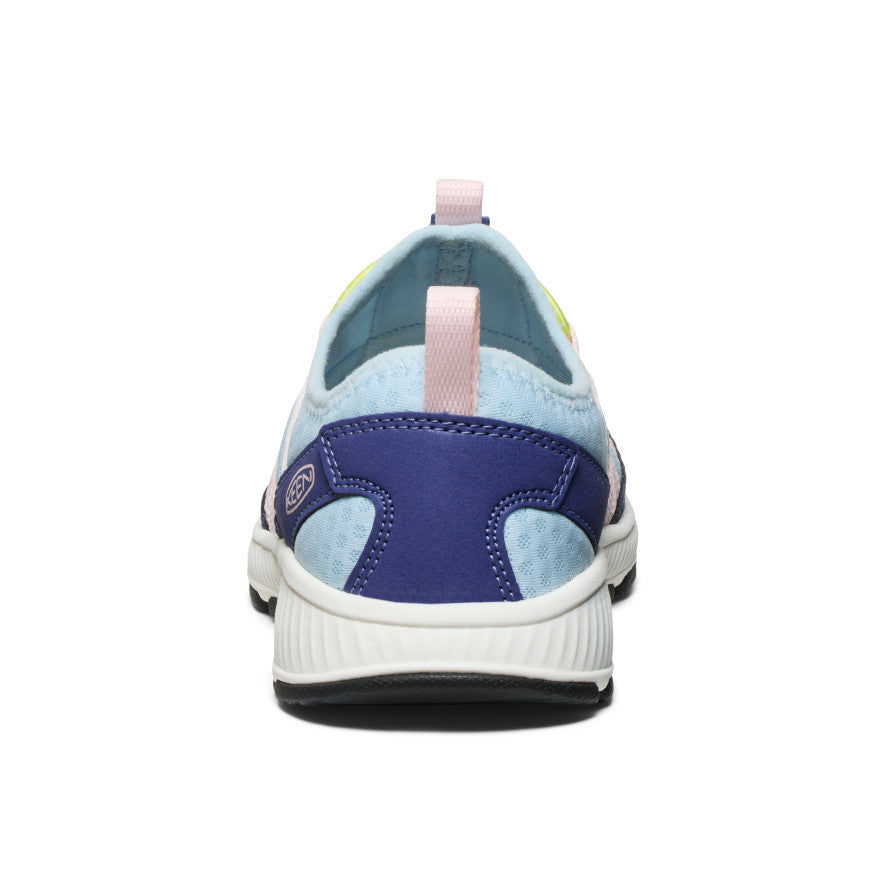 Keen Big Kids' Motozoa Sneaker | Skipper Blue/Giggle Pink