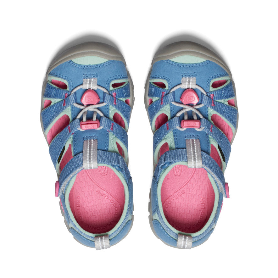 Keen Little Kids' Seacamp II CNX | Coronet Blue/Hot Pink