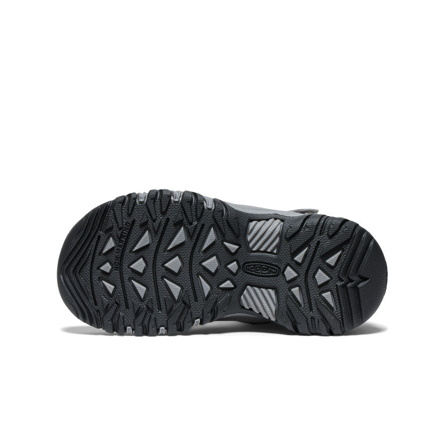 Keen Little Kids' Targhee IV Waterproof Hiking Boot | Alloy/Granite Green