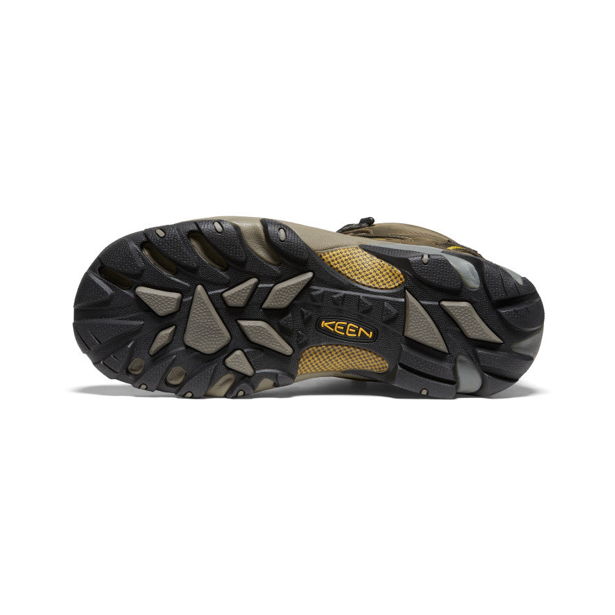 Keen Men's Targhee II Mid Waterproof Hiking Boots | Black Olive/Yellow