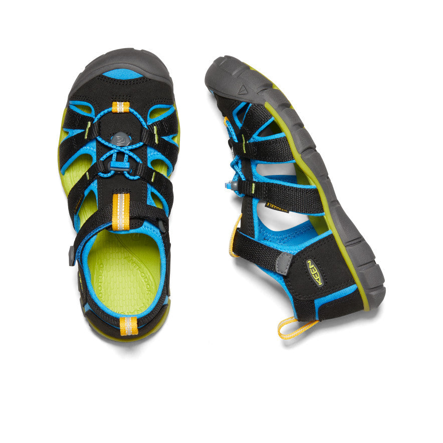 Keen Big Kids' Seacamp II CNX | Black/Brilliant Blue