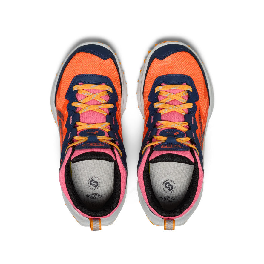 Keen Big Kids' Zionic Waterproof Boot | Naval Academy/Nasturtium