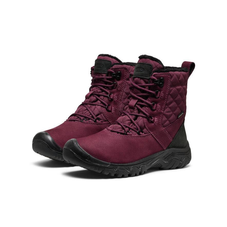 Keen Women's Greta II Waterproof Boot | Fig/Black