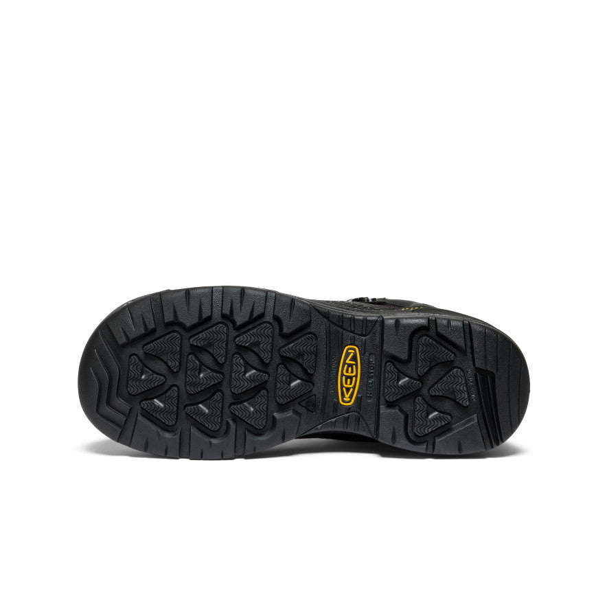 Keen Men's Stronglite Waterproof Boot (Carbon Toe) | Black/Black