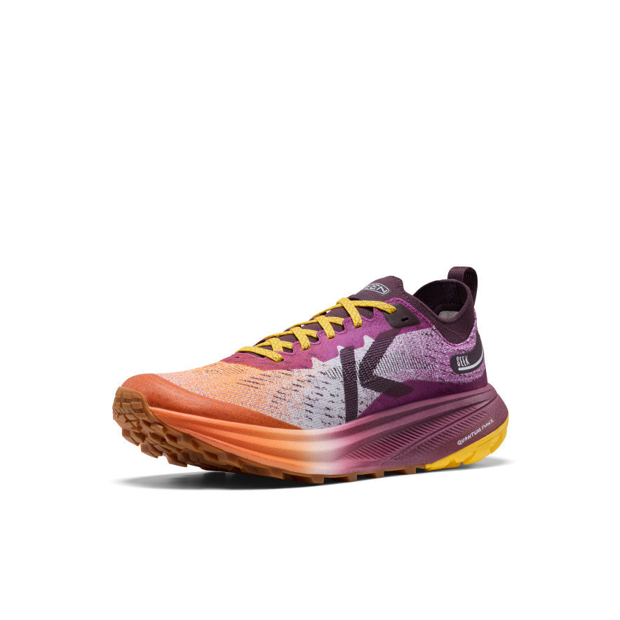 Keen Men's Seek Trail Running Shoe | Willowherb/Orange Peel