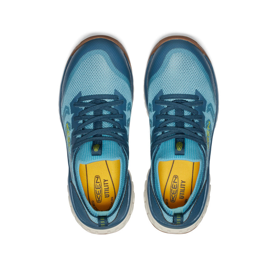 Keen Women's Arvada Shift Work Sneaker (Carbon Toe) | Reef Waters/Legion Blue