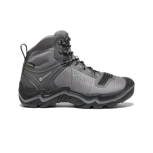 Keen Women's Durand EVO Waterproof Mid | Steel Grey/Cloud Blue