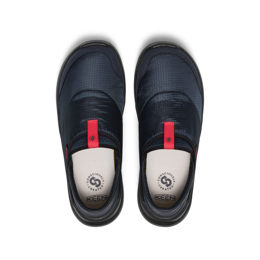 Keen Men's Whyser Slip-On | Sky Captain/Racing Red