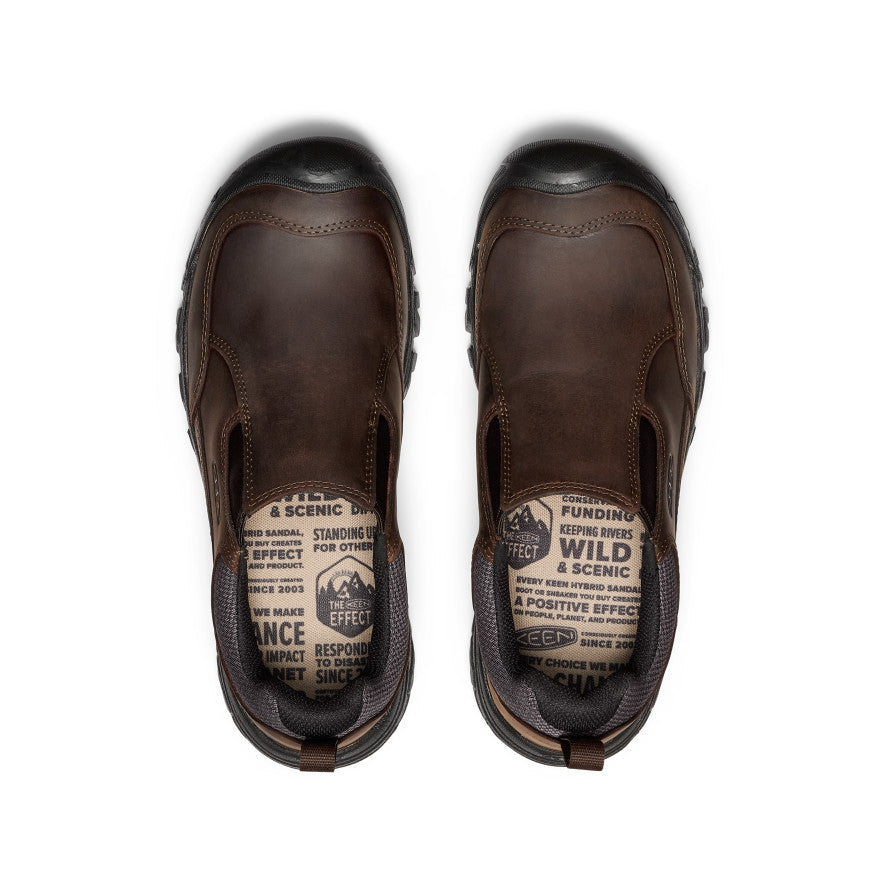 Keen Men's Targhee III Slip-On | Dark Earth/Mulch