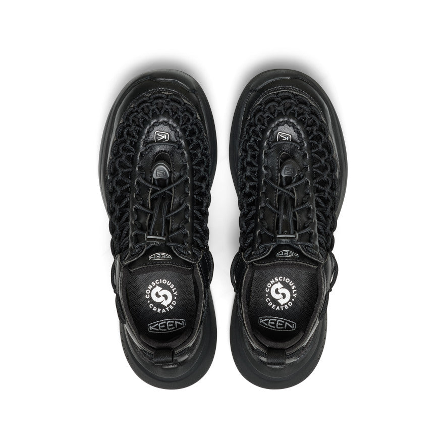 Keen Women's UNEEK WK SNIDEL Sneaker | Black/Silver