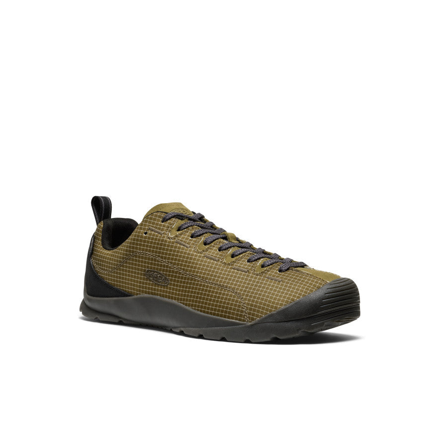 Keen Men's Jasper Nylon Waterproof Sneaker | Martini Olive/Martini Olive