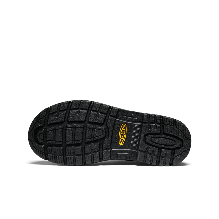 Keen Women's San Jose Chelsea 90° Heel Boot (Aluminum Toe) | Cascade Brown/Black