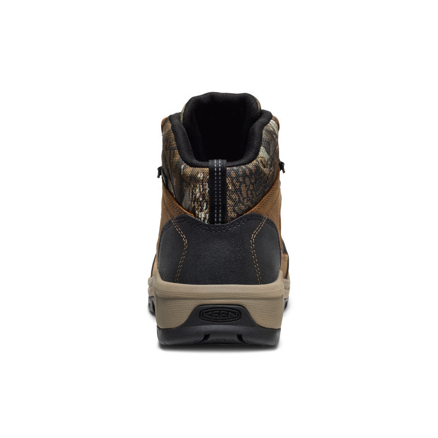 Keen Men's Skokie Waterproof Work Boot (Soft Toe) | Camo/Black