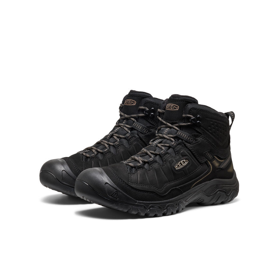 Keen Men's Targhee IV Waterproof Hiking Boot | Triple Black