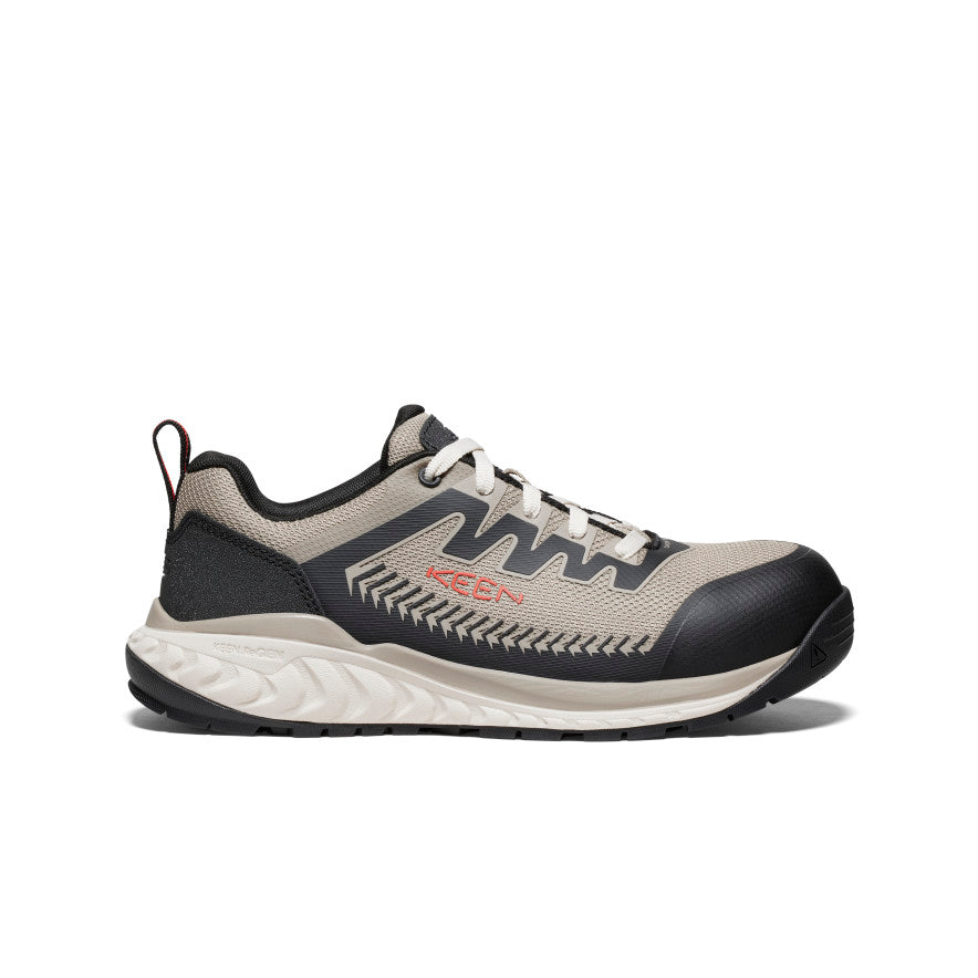 Keen Men's Arvada Work Sneaker (Carbon Toe) | Plaza Taupe/Black