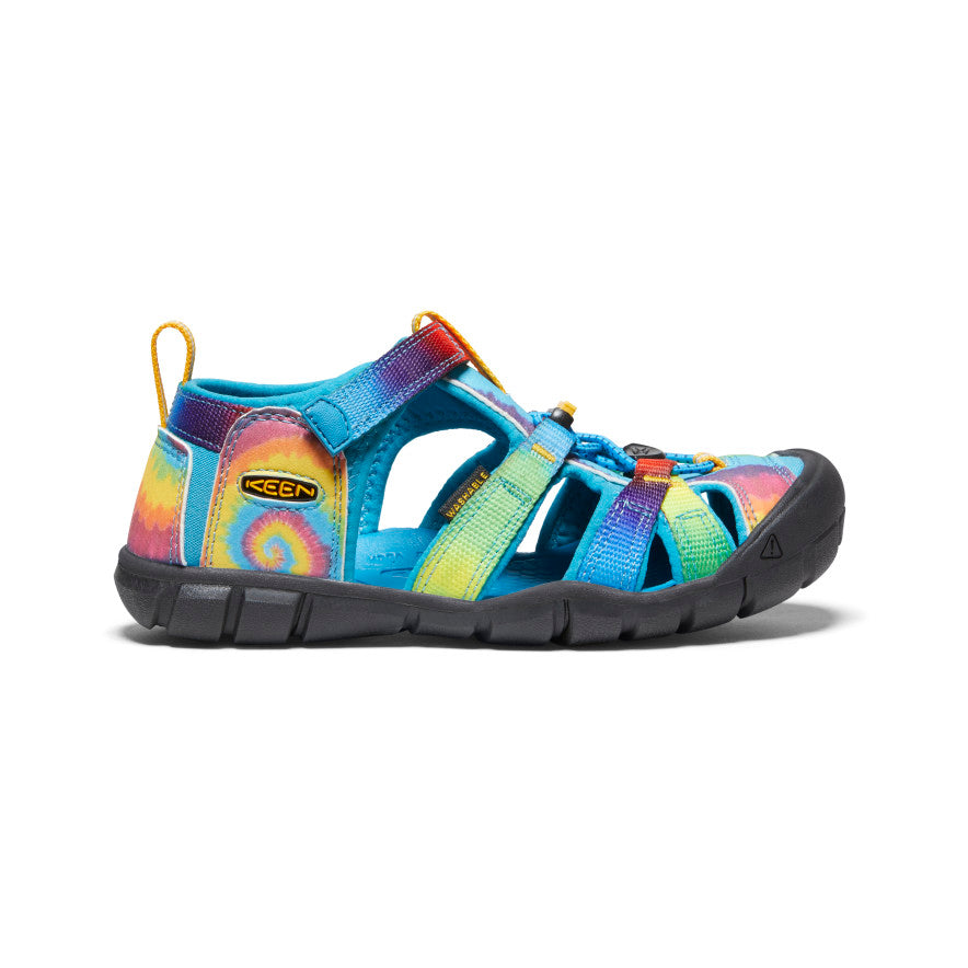 Keen Big Kids' Seacamp II CNX | Vivid Blue/Original Tie Dye