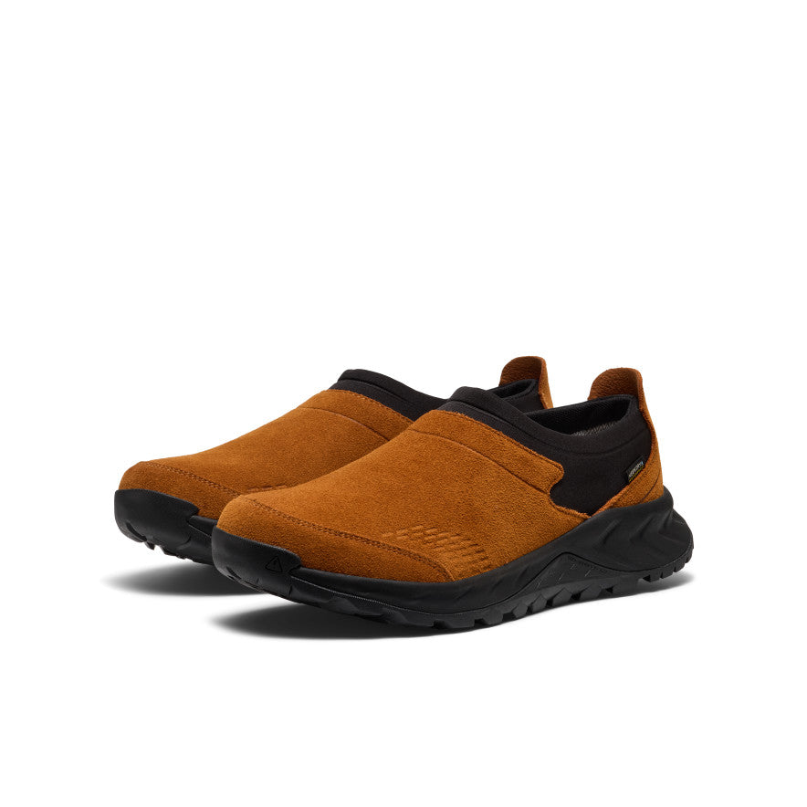 Keen Men's TTS Moc Waterproof Sneaker | Roasted Pecan/Black