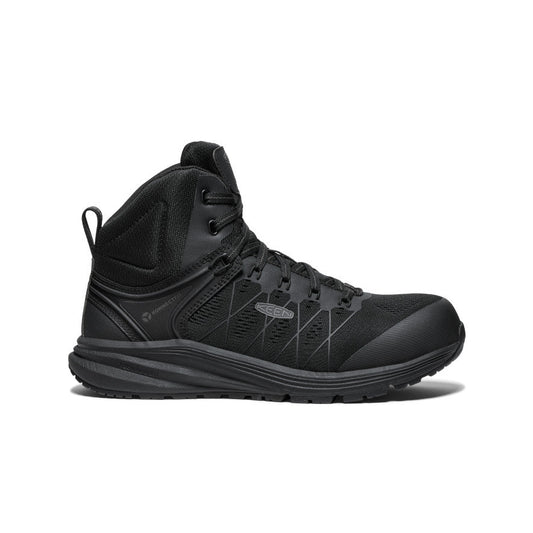 Keen Men's Vista Energy Mid ESD (Carbon Toe) | Black/Black