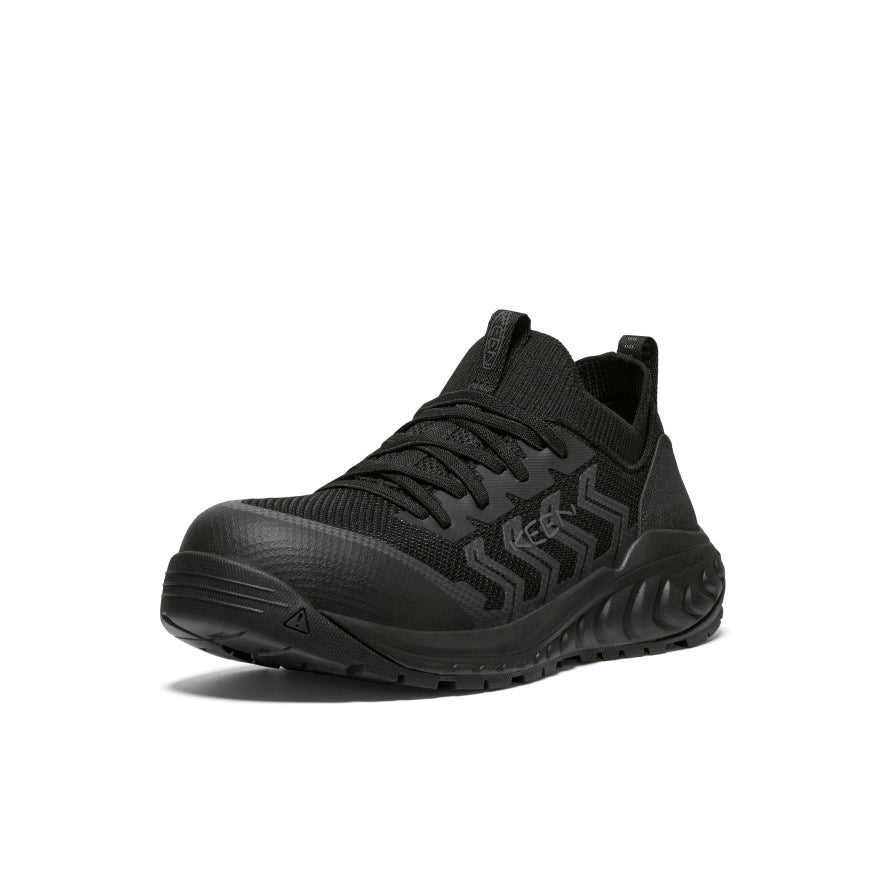 Keen Women's Arvada Shift Work Sneaker (Carbon Toe) | Black/Magnet