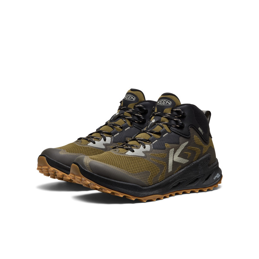 Keen Men's Zionic NXT Waterproof Hiking Boot | Dark Olive/Black