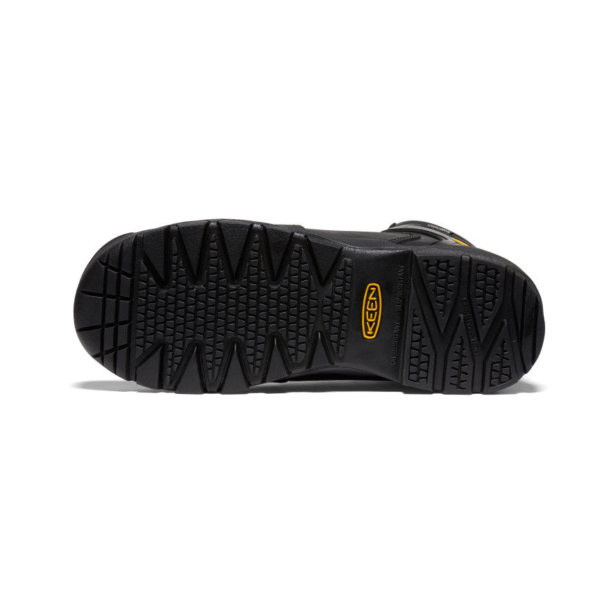Keen Men's Louisville 6" Waterproof Boot (Steel Toe) | Black