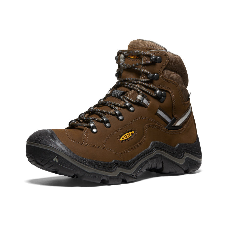 Keen Men's Durand II Waterproof Boot Wide | Cascade Brown/Gargoyle