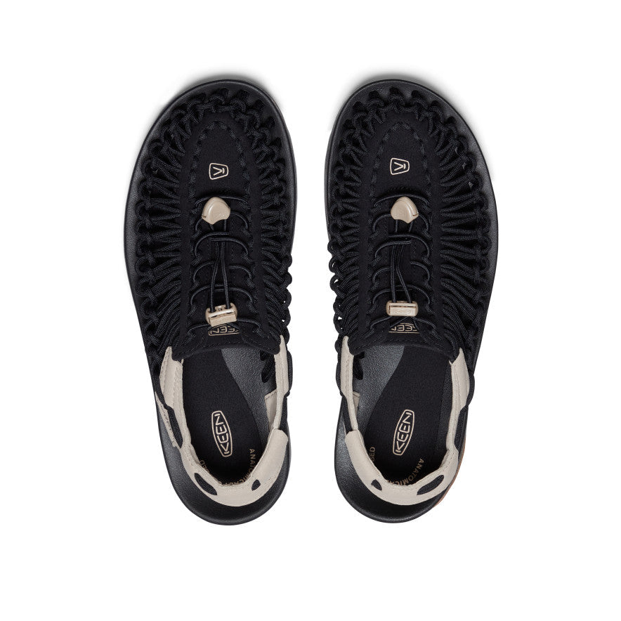 Keen Men's UNEEK Sneaker | Black/Plaza Taupe