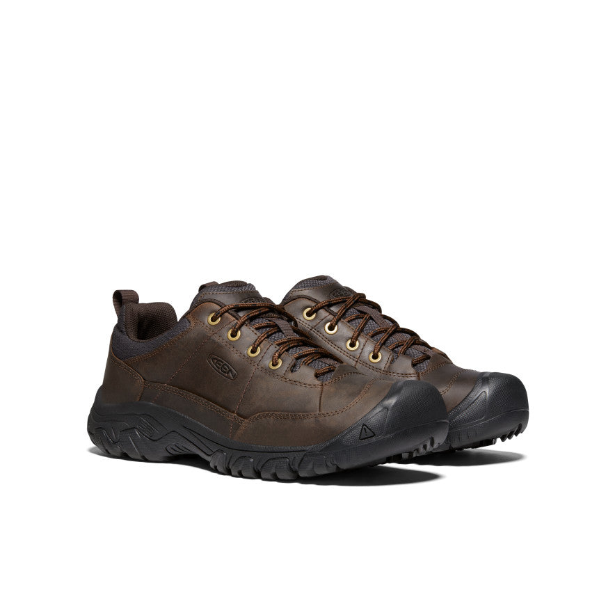 Keen Men's Targhee III Oxford Wide Shoe | Dark Earth/Mulch
