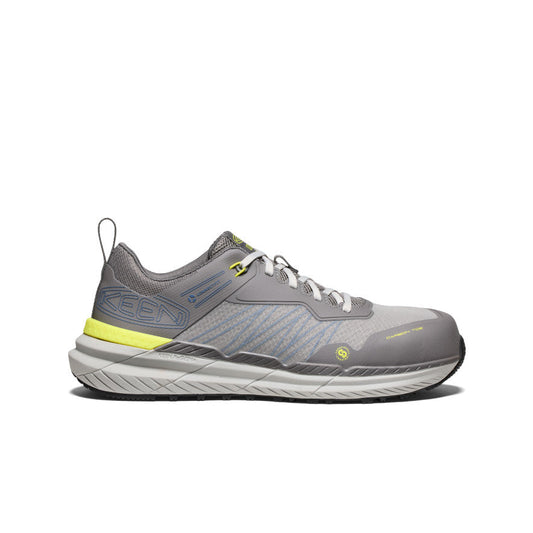 Keen Men's Speedworks ESD Work Sneaker (Carbon Toe) | Steel Grey/Vintage Indigo
