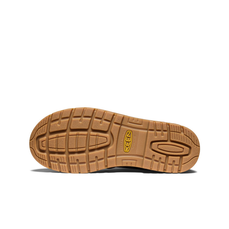 Keen Men's San Jose Chelsea 90° Heel Boot (Aluminum Toe) | Cascade Brown/Gum