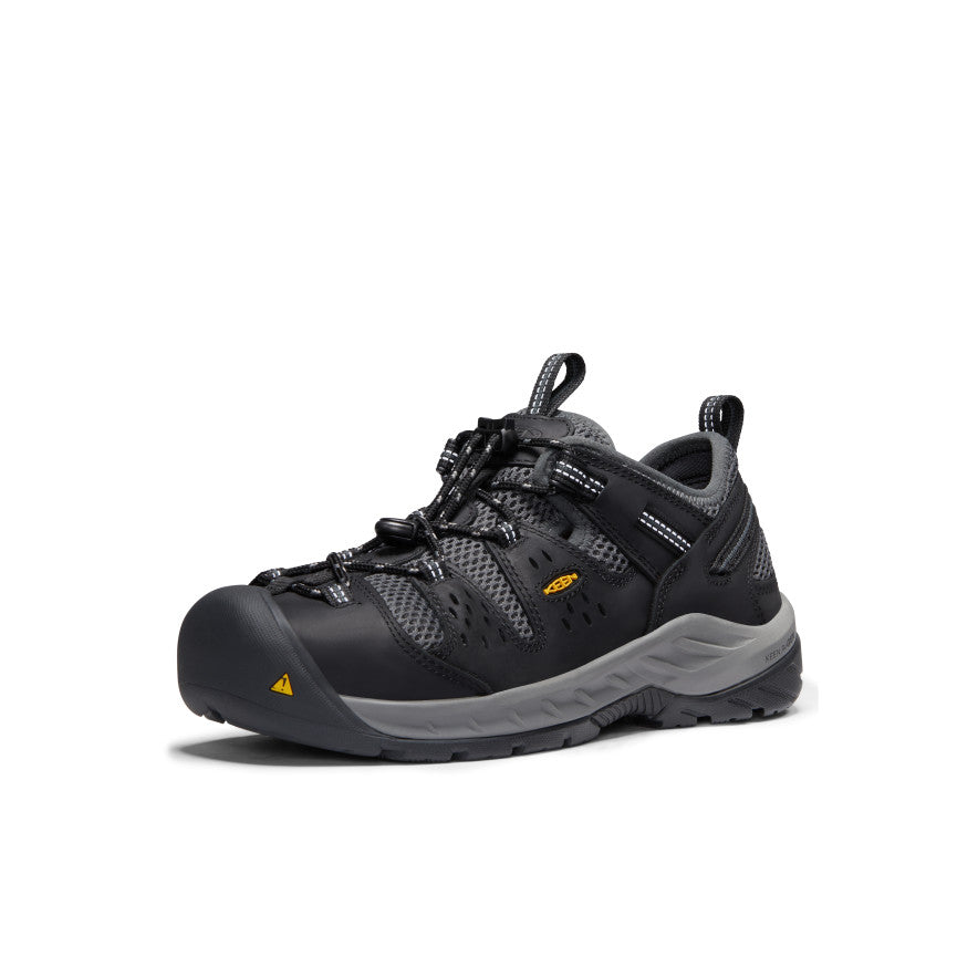Keen Men's Atlanta Cool II (Steel Toe) | Black/Dark Shadow